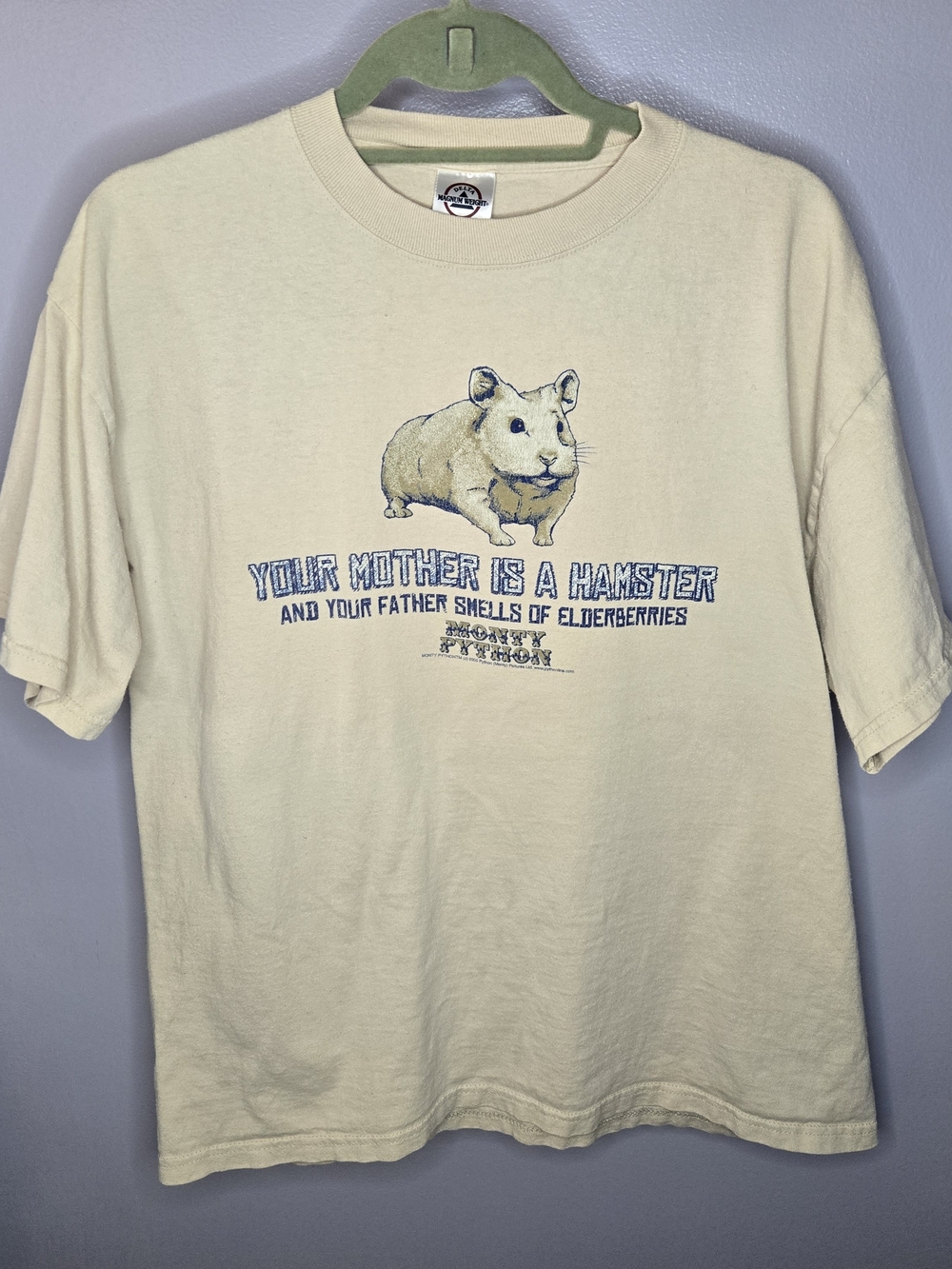 Monty Python 2005 "Your Mother Is A Hamster" Funny Graphic Tee